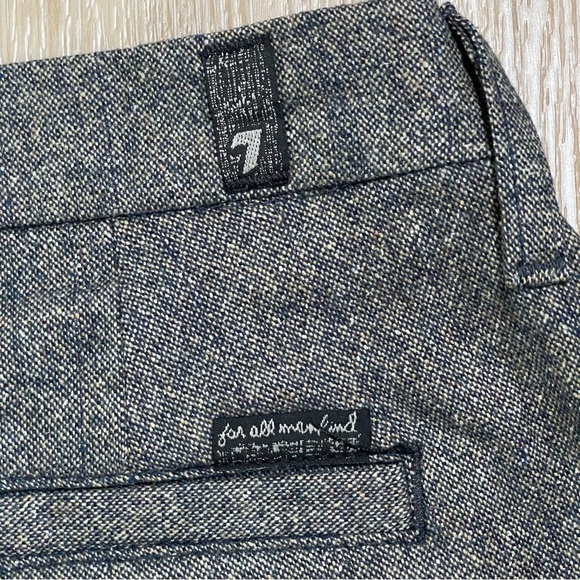 7 For All Man Kind Tweed Shorts - Picture 7 of 16
